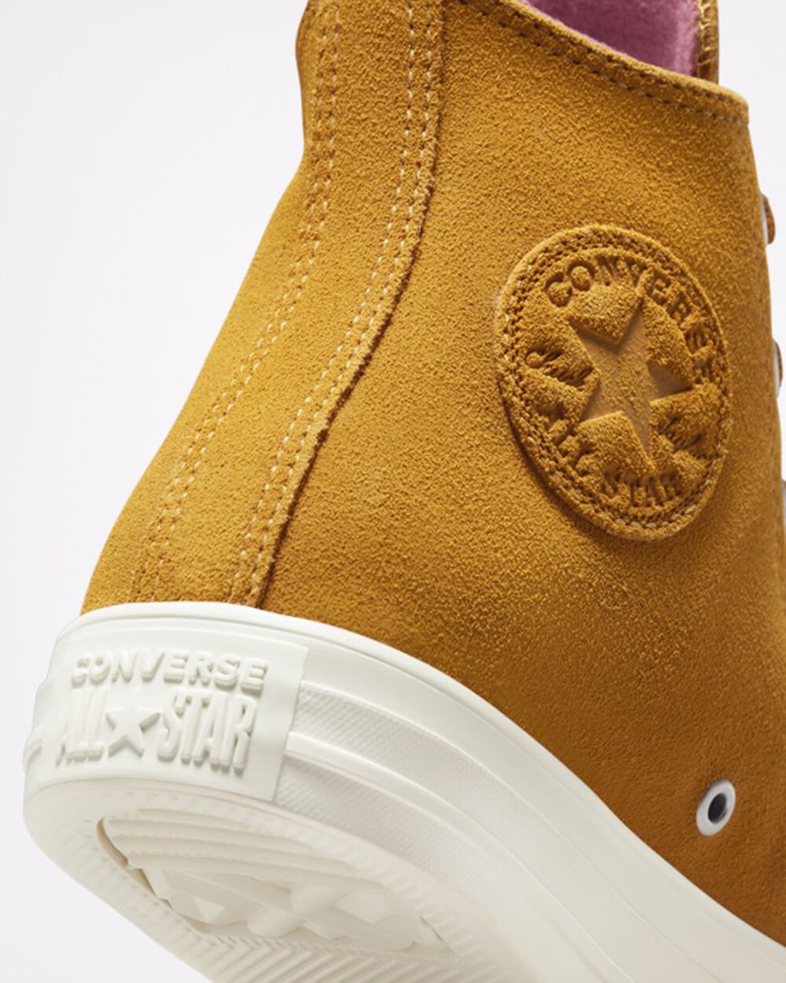 Women's Converse Chuck Taylor All Star Classic High Top Shoes Yellow | AU E1890Z